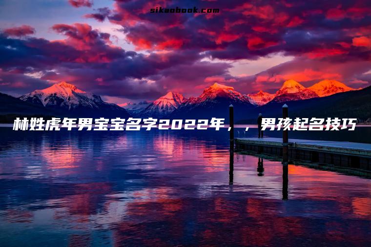 林姓虎年男宝宝名字2022年，，男孩起名技巧