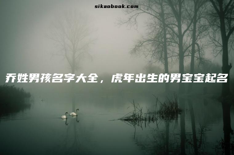 乔姓男孩名字大全，虎年出生的男宝宝起名
