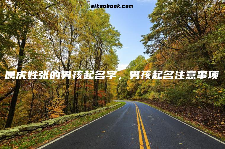 属虎姓张的男孩起名字，男孩起名注意事项
