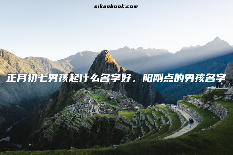 正月初七男孩起什么名字好，阳刚点的男孩名字