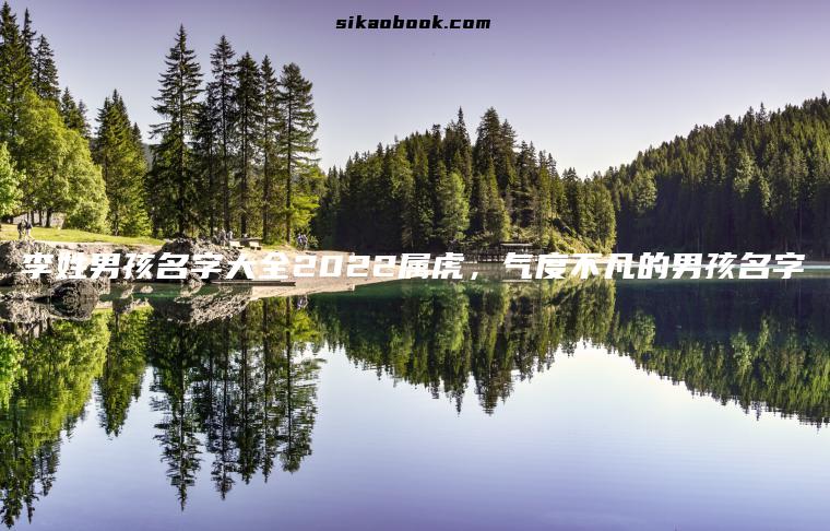 李姓男孩名字大全2022属虎，气度不凡的男孩名字