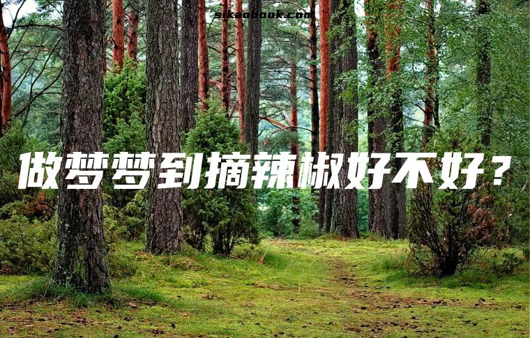 做梦梦到摘辣椒好不好？