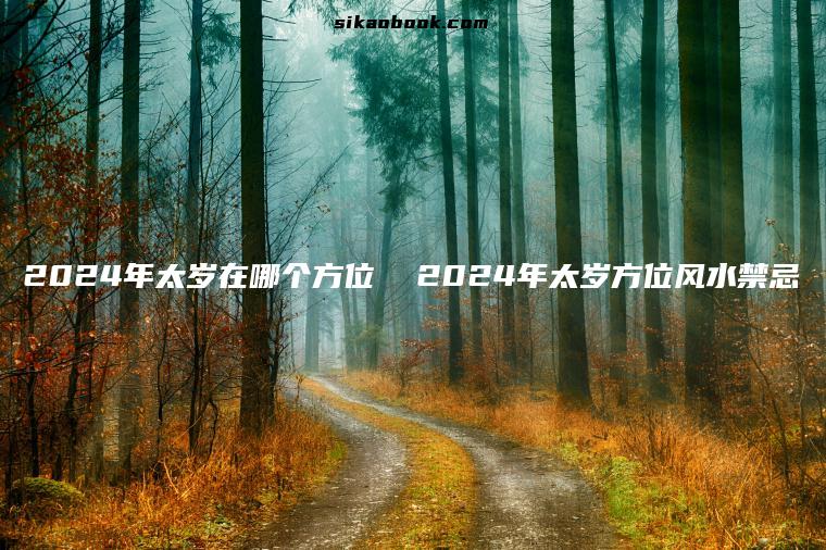 2024年太岁在哪个方位  2024年太岁方位风水禁忌