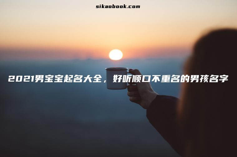 2021男宝宝起名大全，好听顺口不重名的男孩名字
